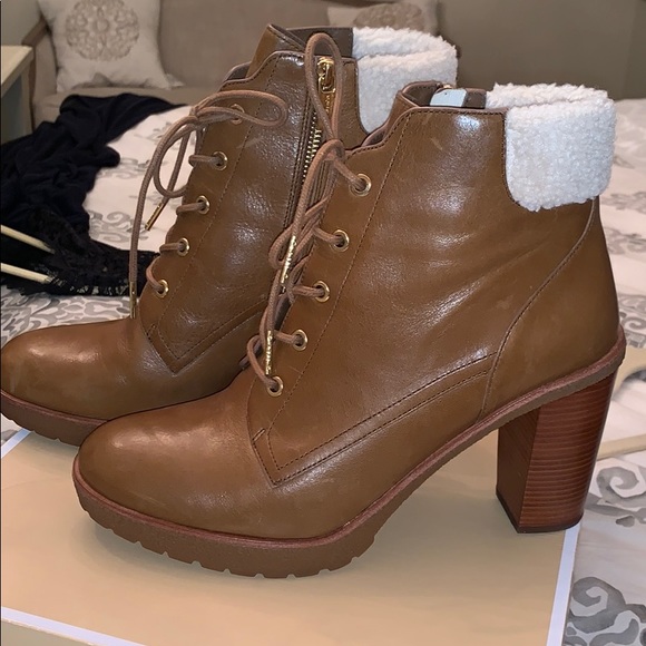 Michael Kors Kim Lace-Up Bootie - Picture 2 of 8